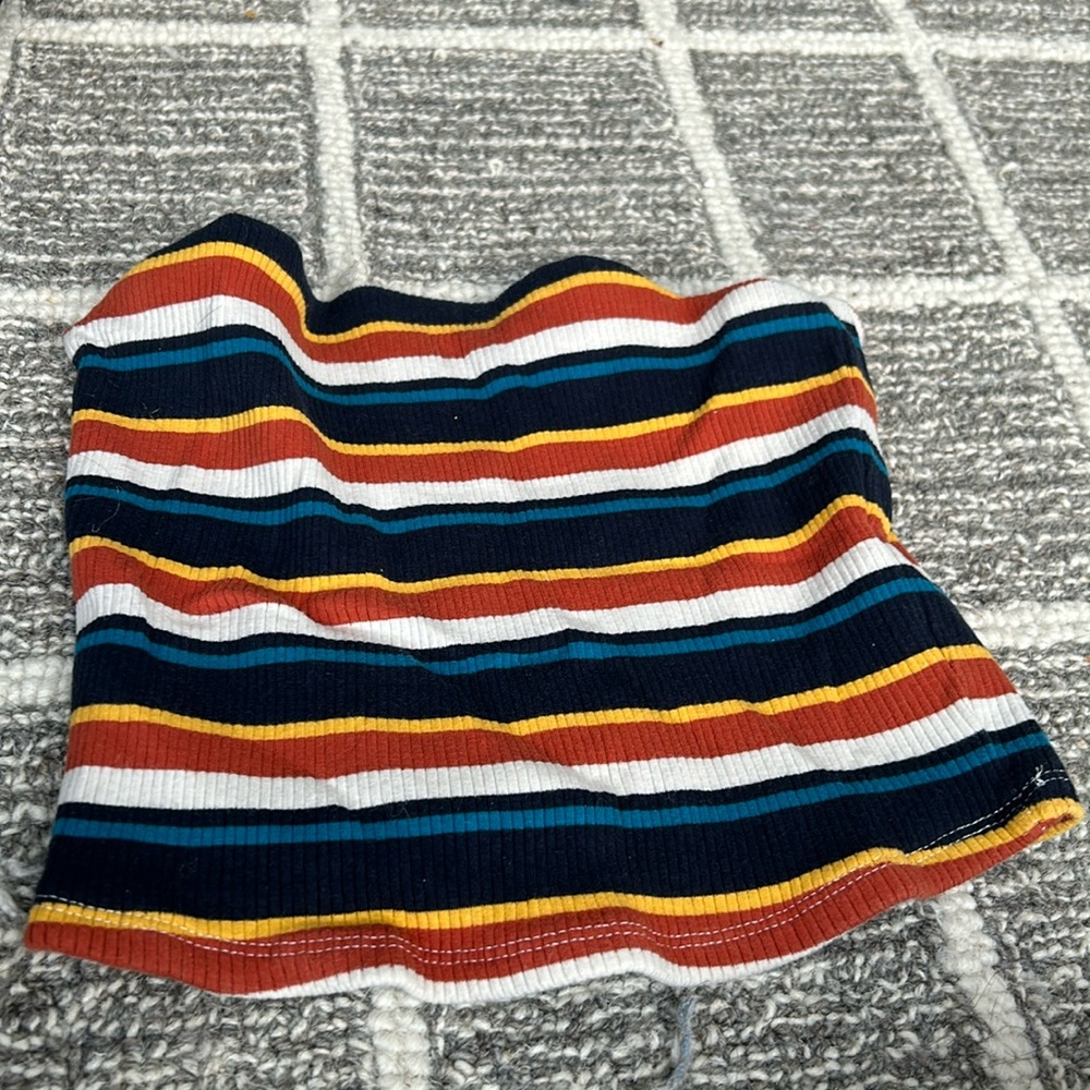 multicoloured top